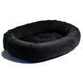 donut bed: teacup, small, medium, large & xl dog bed in soft Carribean Blue-Aqua fabric