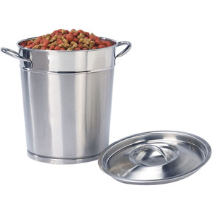 Stainless Steel Dog Food Storage