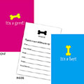 puppy announcement cards