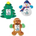 Christmas dog toy - picture pals