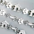 sterling silver bracelets for dog lovers