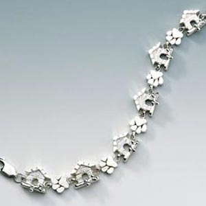 sterling silver bracelets for dog lovers