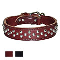 leather dog collar - Compton