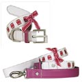 Sneak leather dog collar and matching leash