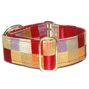 designer big dog collar available in 3 widths and 3 styles