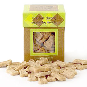 Organic dog treats from Robbie Dawg: Peanut Butter + Carrot