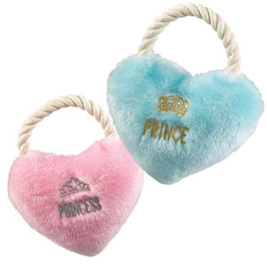 princess and prince heart tug toys