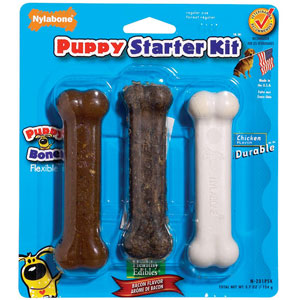 Nylabone Puppy Bones - Starter Set