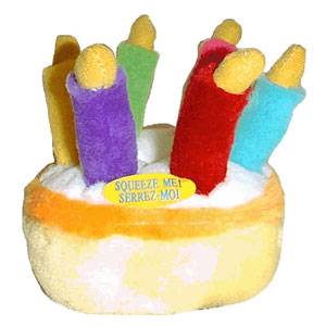 musical birthday cake toy