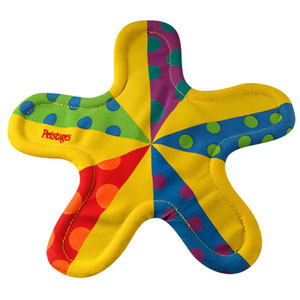 fitness fling canvas dog toy