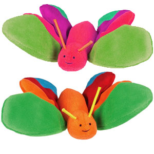 butterfly dog toy