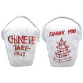 take out food container dog toy
