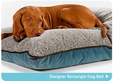 Designer Rectangle Dog Bed