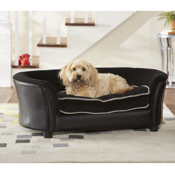 Digital filtrar Reparador Ultra Plush Panache Dog Sofa Bed fits dogs up to 65 pounds.