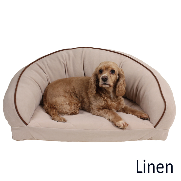 microfiber dog bed