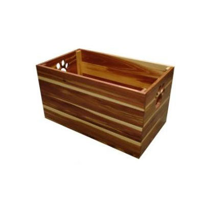 cedar dog box