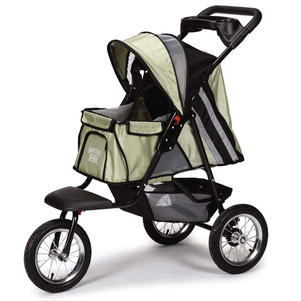 Sporty Sprinter II Dog Stroller jogging style, 3 wheel stroller.