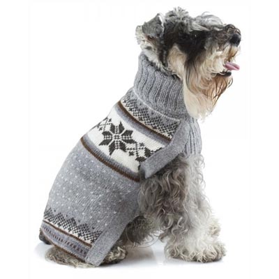 Alpaca Mystic Snowflake Dog Sweater