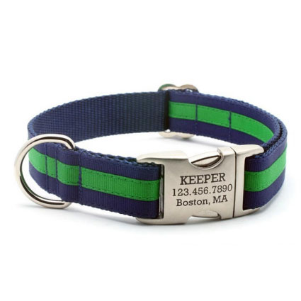 preppy dog collars