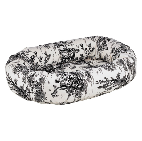 toile dog bed