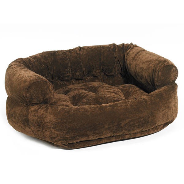 double donut dog bed