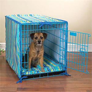 Blue dog crate medium Clearance