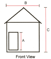 beagle dog house size